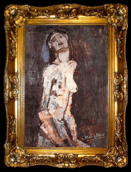 framed  Amedeo Modigliani Nude, ta009-2